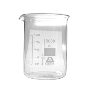 Livingstone Beaker, 5ml, Low Form, with Spout, 22 (Diameter) x 30 (Height) mm, European, Each Each