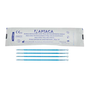 Out of Date Aptaca Inoculating Loops w/ Rigid Needle, 10uL, Polystyrene, 20/Bag Original Unopened, Price Discounted, Limited Stock Bag
