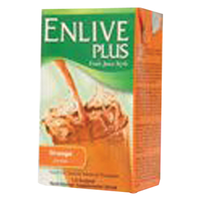Enlive Plus Orange 220Ml Tetrapack 27/Ctn Carton