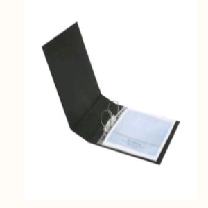 BINDER A4 2 O RING 50MM BLK MARBIG EA Each