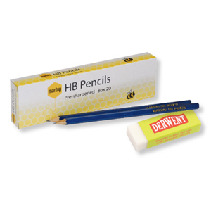 HB PENCIL MARBIG 20/BX Box