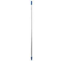 Livingstone Corrugated Aluminium Mop Handle, 135cm x 22mm, Blue, Each, Fits Livingstone and Duraclean Oates Mop Heads Each