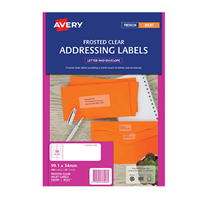 AVERY CLR INK. LABELS J8562M 16UP 99.1X34MM 25/PK Pack