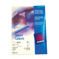 AVERY INKJET LABELS J8162M 16UP 800L 50/PACK Pack