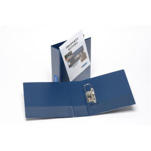 A4 L/ARCH BINDER HALF ARCH BOARD BLACK EACH Each