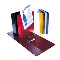 Bantex Insert Ring Binder, A4, 38mm, 4 D-Rings, Blue, Each Each