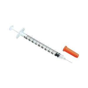 BD Ultra-Fine Insulin Syringes, 1ml, with Needle, 31 Gauge x 0.3 Inch, 8mm, Sterile, 100 Pieces/Box Box