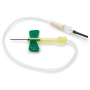 BD Vacutainer® Safety-Lok Blood Collection Set, with Luer Adapter, 21 Gauge x 0.75 Inch Needle, 12 Inches Tubing, 50/Box