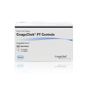 CoaguChek® Pro II PT Control Solutions, Levels 1 and 2 (6679684190), 8 Pieces/Box Box