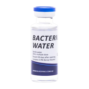 Glass Vials Bacteriostatic Water, Contains 0.9Pct Benzyl Alcohol, Educ