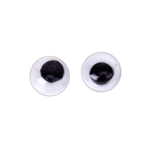 MOVING EYES ROUND 10MM Each