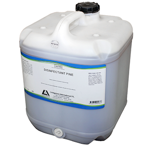 Livingstone Disinfectant Sanitiser, 15 Litre Drum, Commercial Grade, Eucalyptus Scent, Each Each
