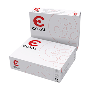 Coral Non-Lubricated Condom with Teat, 144 Pieces/Pack Pack | Livingstone International Coral Non-Lubricated Condom with Teat, 144 Pieces/Pack Pack | Livingstone International