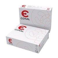 Coral Non-Lubricated Condom with Teat, 144 Pieces/Pack Pack