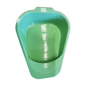 Bedpan Slipper type 320 x 240mm, Green Autoclavable to 134 Deg Celsius, Recyclable Polypropylene, GST Free, Made in Australia Each