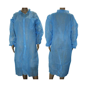 Livingstone Disposable Laboratory Gown/Dust Coat with Pocket