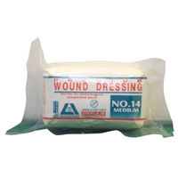 Out of Date, Livingstone Premium Wound Dressing Bandage #14 Medium 12 x 4cm Pad Sterile Latex Free 31g Loose Discounted While Stocks last Each
