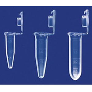 Eppendorf Microcentrifuge Conical Tube, 2ml, 30000g Rcf, w/Cap, Grad., Autoclavable, Clear, PP, 500 Pieces/Bag