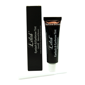 Lilith Eyelash and Eyebrow Tint, 15ml Tube, 100 Percent Made in Austria, Blue Black Graphite, Each Each