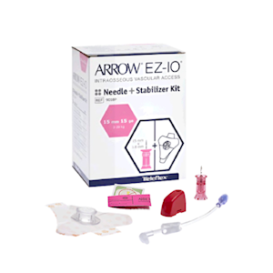 Arrow EZ-IO, 15 mm, Needle + Stabiliser Kit, 5/Box Box