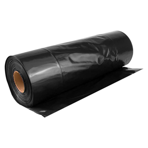 Livingstone Garbage Bag Bin Liner, Premium, 240L, 113 x 139cm, 32um, Heavy Duty, LDPE, Star Seal, Clear, 100/Roll, 1 Roll/Carton Carton