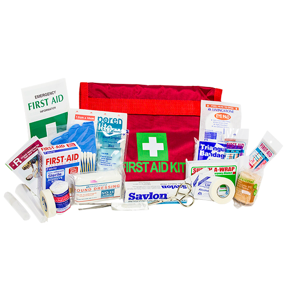 Livingstone Work Vehicle First Aid Kit, Large, Complete Set In Recyclable Plastic Case Each
