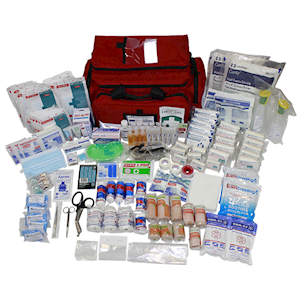 Livingstone High Risk First Aid Kit, National, Complete Set In Wall Mountable Metal Case Each