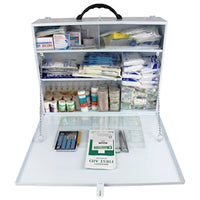 Livingstone Queensland Medium Risk A Plus First Aid Kit, Complete Set In Metal Case, for 25-100 people Kit