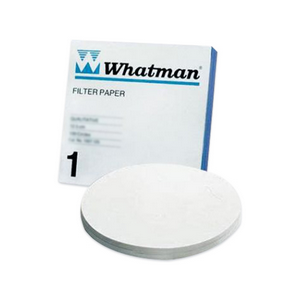 Whatmann Filter Paper, Qualitative, Circles, Medium/Fast Speed, Grade 1, Diameter: 30mm, Ash pct: 0.06, 11 um, Thickness: 0.18mm, 400/Pack Pack