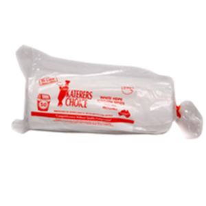 Livingstone Garbage Bag Bin Liner, Kitchen Tidy, 36L, 58 x 70cm, 10um, Heavy Duty, HDPE, Star Seal, White, 50/Roll, 1,000/Carton Carton