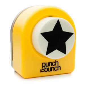 LARGE CRAFT PUNCH STAR Each