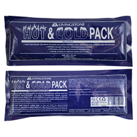 Livingstone Hot and Cold Pack, 15 x 30cm, 400g, Reusable, Clear Non-Staining Gel, Each Each