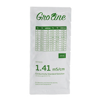 GroLine Conductivity Standard Solution, 1413 uS/cm, 20mL, 25 Sachets/Box