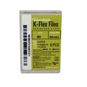 KERR REAMERS 30MM #80 6/PK Pack