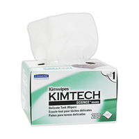 Kimtech Science Delicate Task Wipers, 21 x 11cm, White, 280 Wipers/Box, 30 Boxes/Carton Carton