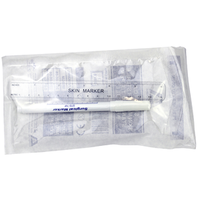Out of Date, Livingstone Surgical Skin Marker, Standard Tipster Pen with Ruler, Sterile, Violet 40/Box Price Discounted While Stocks last Box