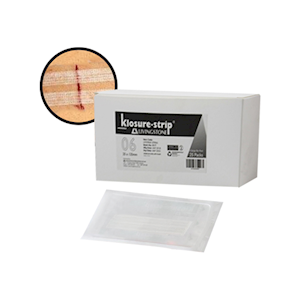 Out of Date, Liv Closure Strips No. 06, 25 x 125mm, 4 Pcs/Pack, 25 Packs/BX, 100/Box, Price Discounted, While Stocks last Box