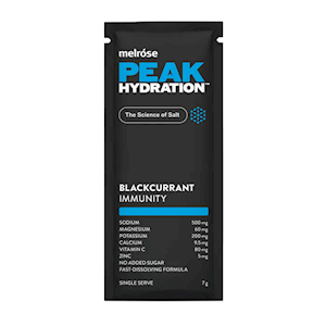 Melrose Peak Hydration, 7g, Immune Blackcurrant, Each
