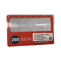 Zeevision Magnifier, Wallet Size, Each