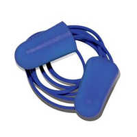 Livingstone Corded Ear Plugs, Metal Detectable, Blue, 100 Pairs/Box Box