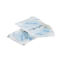 Millipore S-Pak Membrane Filters, 0.45um, 47mm White Gridded, Sterile, Individually Sealed, 150 Pieces/Box, 4 Boxes/Carton Box