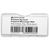 Livingstone Premium Top Level Prepared Slide, Pulex Irritants, Flea, Whole Mount, Each Each