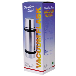 STAINLESS STEEL VACUUM FLASK 1.0L Each
