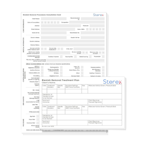 Sterex Blemish Removal Treatment and Consultation Pads, Consultation (x25), Treatment (x25), 50 Pieces/Pack Each