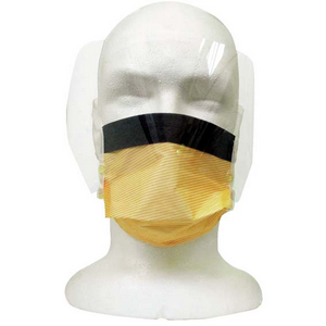 Fluid/shield Mask W/visor Tie 0.1micron 99 Percent, 25/box Box