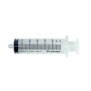 Terumo Syringe, 60ml, Catheter Tip, Sterile, 25/Box Box