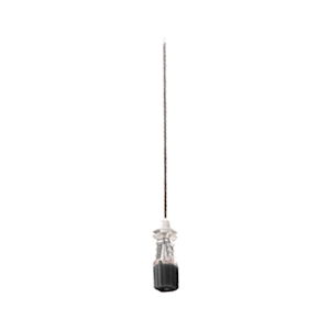 Uniever Quincke Spinal Needle, 22 Gauge x 3.5 Inches, 70mm, Black, 25 Pieces/Carton Carton