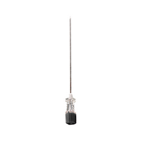 Uniever Quincke Spinal Needle, 22 Gauge x 3.5 Inches, 70mm, Black, 25 Pieces/Carton Carton