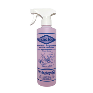 Viraclean Hospital Grade Disinfectant Sanitiser (Replaced by KOVIT), 500ml with Trigger Sprayer, Each Bottle