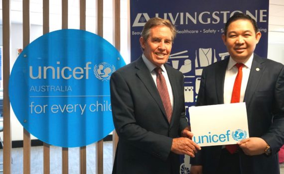 Livingstone owner taking awards from unicef